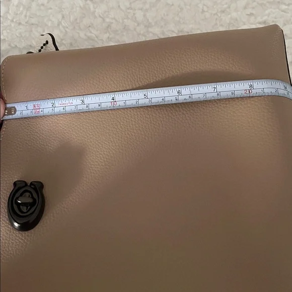 Coach Willow Elegant Tan and Gray Women's Bag - Picture 12 of 15